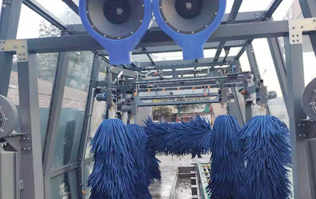 坐標(biāo)京畿重地——河北保定，潘達(dá)智能洗車(Intelligent car wash)配置林頓洗車設(shè)備