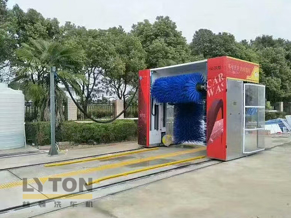 環保節水效率高！兩臺林頓龍門往復式全自動洗車機即將竣工！