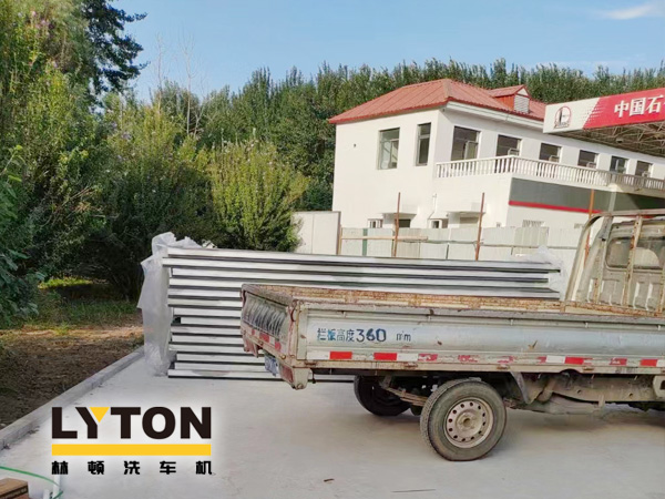 中石化易捷豐富油站功能、提升服務(wù)體驗、增強客戶黏性!引進林頓FX-80系列全自動洗車機!